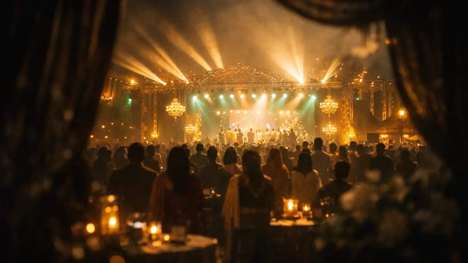 Elegant event production and premium decor by Drishti Events